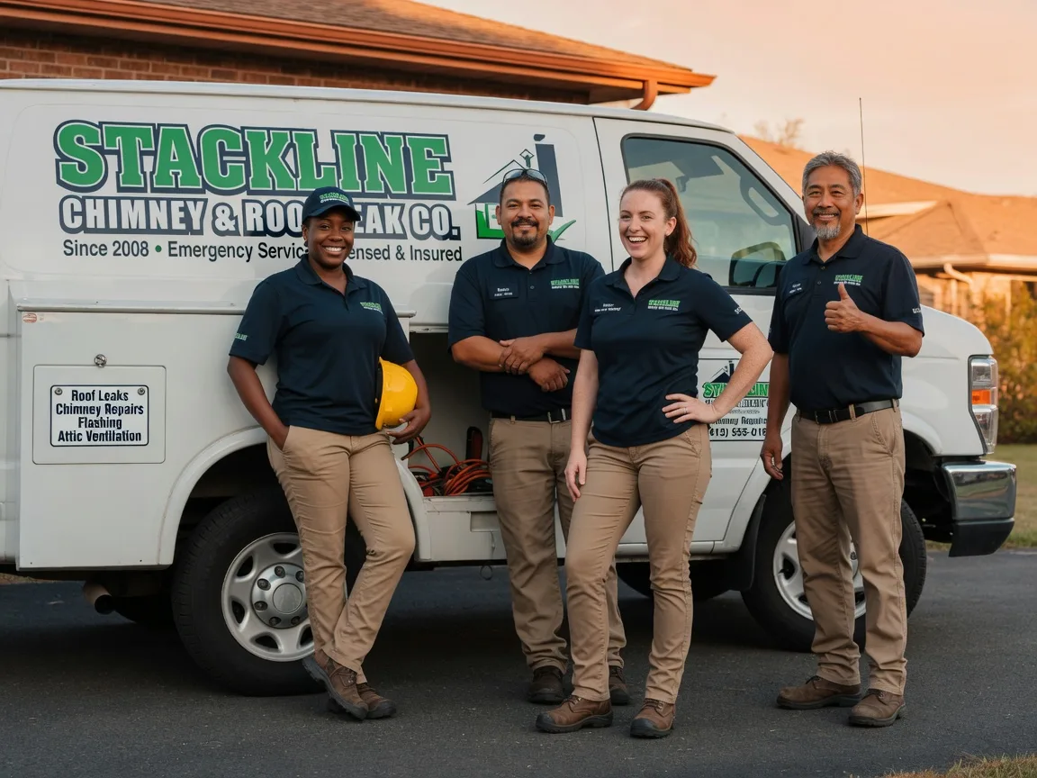 Chimney flashing repair company in Pelham, NC